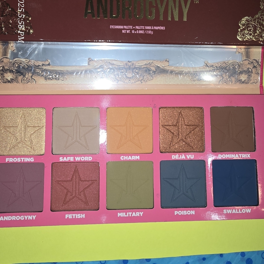 Jeffree Star Androgyny Eyeshadow Palette